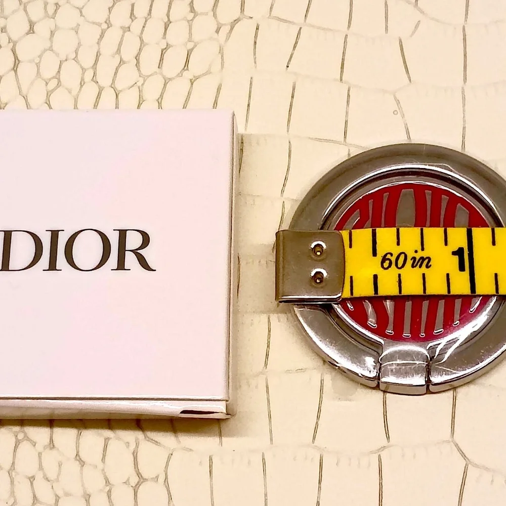 Dior Smartphone Ring holder Miss Dior silver tone & pink VIP GWP new in box.
